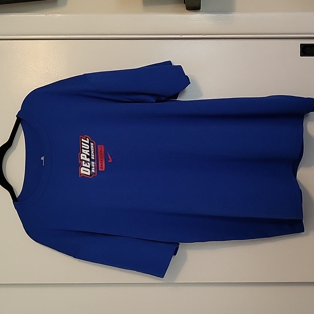 Men's Nike DePaul Blue Demons 😈 Shirt, Size XL